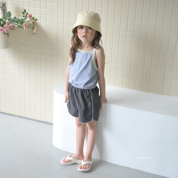 Buttercup - Korean Children Fashion - #kidsshorts - Family Sleeveless - 9