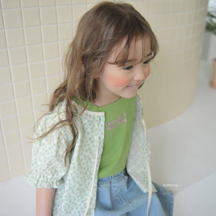 Buttercup - Korean Children Fashion - #kidsshorts - Punching Open Blouse - 7