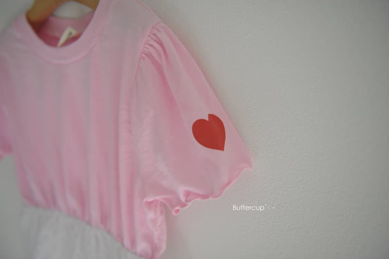 Buttercup - Korean Children Fashion - #kidsstore - Heart Lace Tee - 3