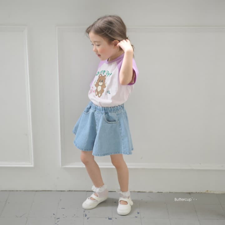 Buttercup - Korean Children Fashion - #kidzfashiontrend - Jump Up Raglan Tee - 3