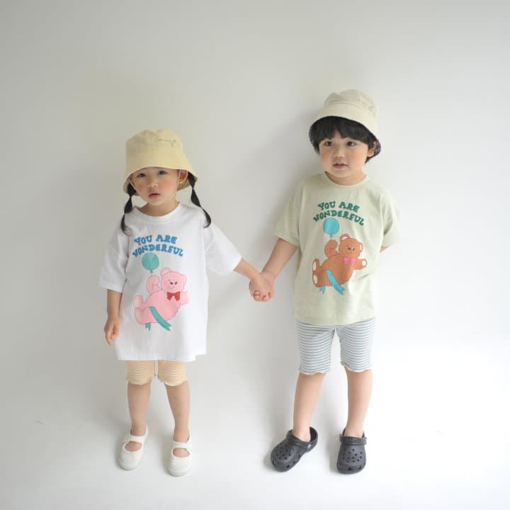 Buttercup - Korean Children Fashion - #magicofchildhood - Wonderful Bear Long Tee