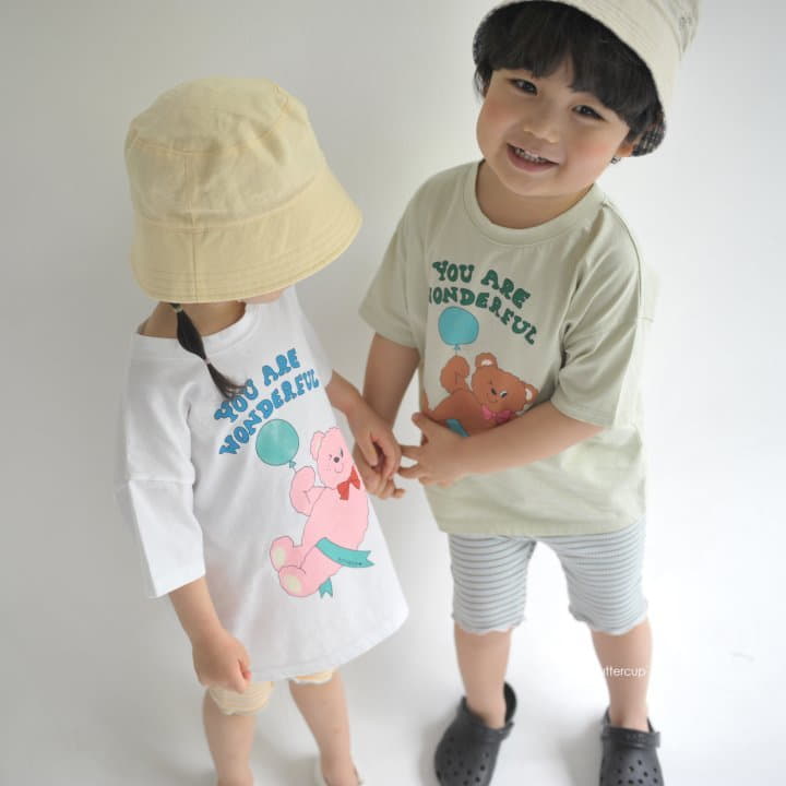 Buttercup - Korean Children Fashion - #prettylittlegirls - Wonderful Bear Long Tee - 3