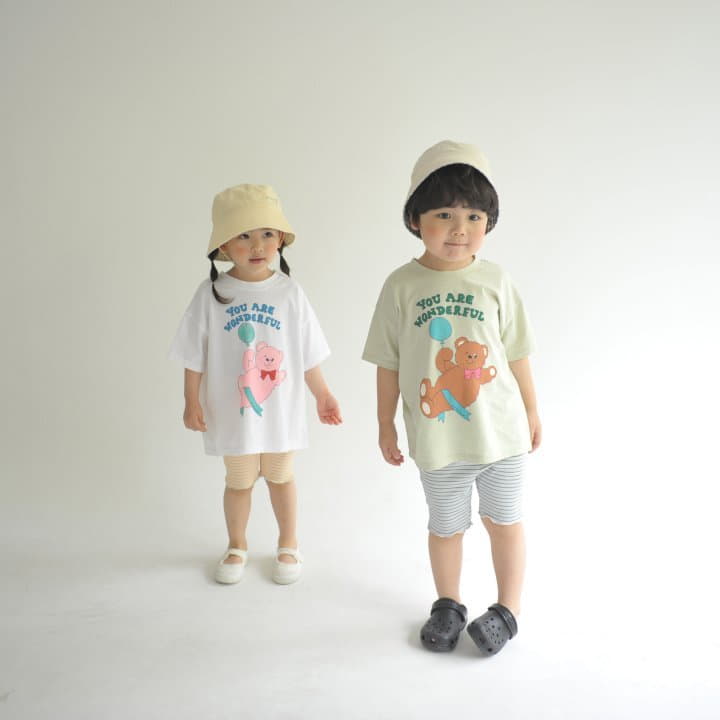 Buttercup - Korean Children Fashion - #stylishchildhood - Wonderful Bear Long Tee - 6