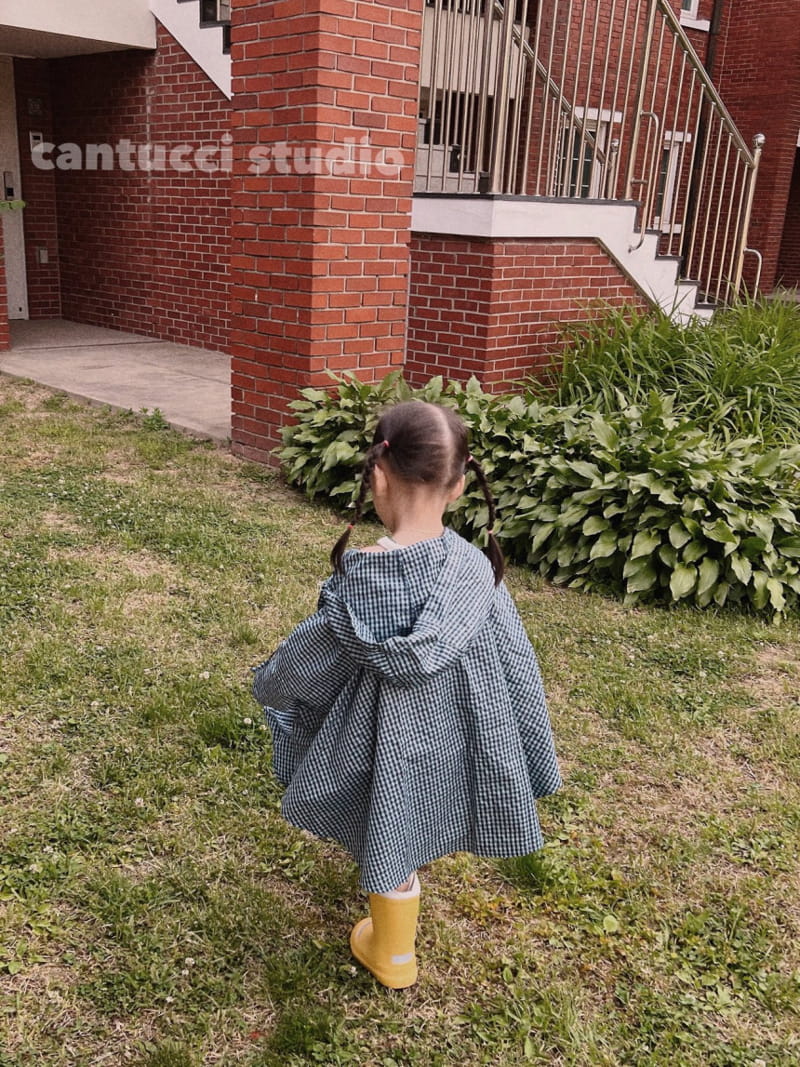 Cantucci Studio - Korean Children Fashion - #kidzfashiontrend - Check Rain Coat - 12