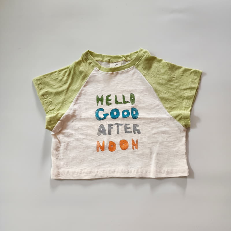 Ccomabee - Korean Children Fashion - #littlefashionista - Hello Raglan Tee - 3