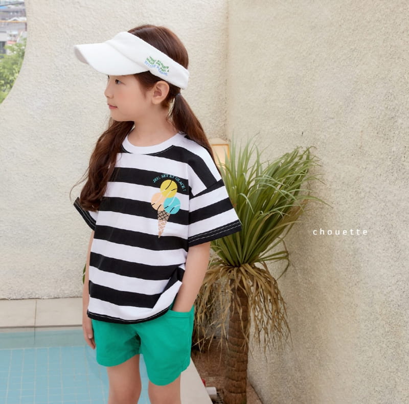 Chouette - Korean Children Fashion - #kidzfashiontrend - Stripes Tee - 4