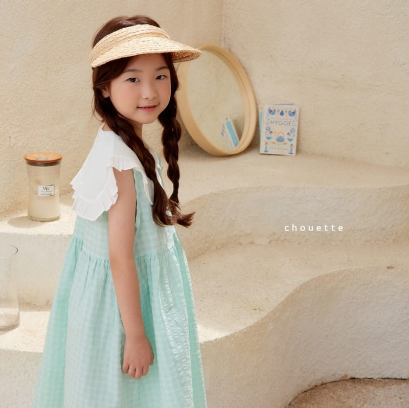 Chouette - Korean Children Fashion - #Kfashion4kids - Juisy Ruffle Collar One-piece - 12