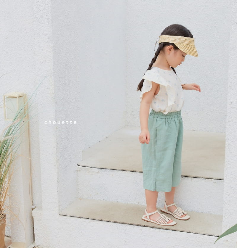 Chouette - Korean Children Fashion - #childofig - Linen Slit Pants