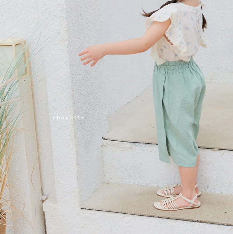 Chouette - Korean Children Fashion - #childofig - Linen Slit Pants - 2