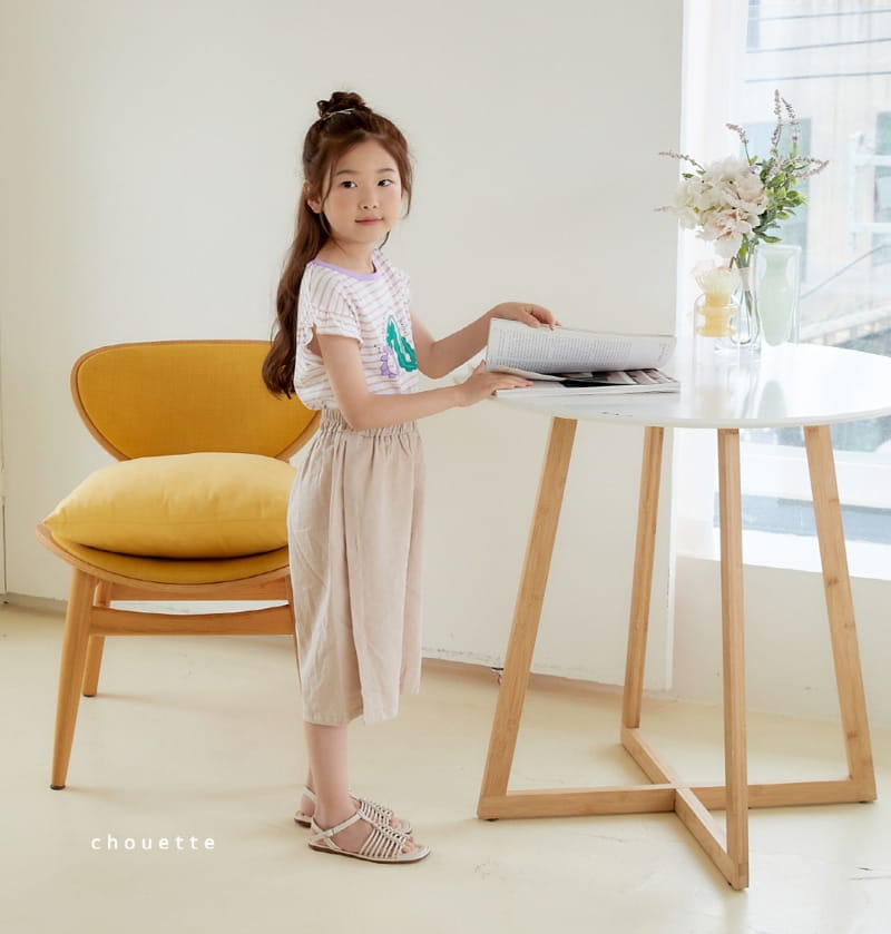 Chouette - Korean Children Fashion - #childrensboutique - Daisy Ruffle Tee - 12