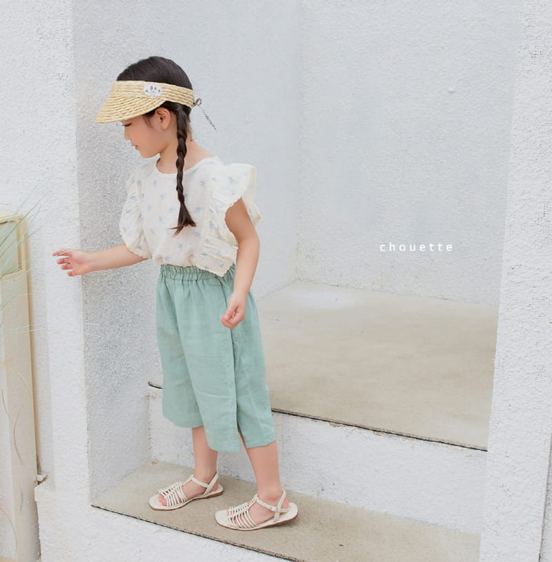 Chouette - Korean Children Fashion - #childrensboutique - Linen Slit Pants - 3