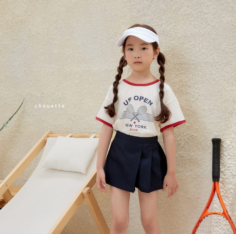 Chouette - Korean Children Fashion - #designkidswear - Tennis Open Tee