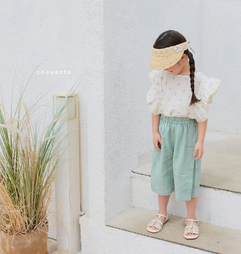 Chouette - Korean Children Fashion - #discoveringself - Linen Slit Pants - 5