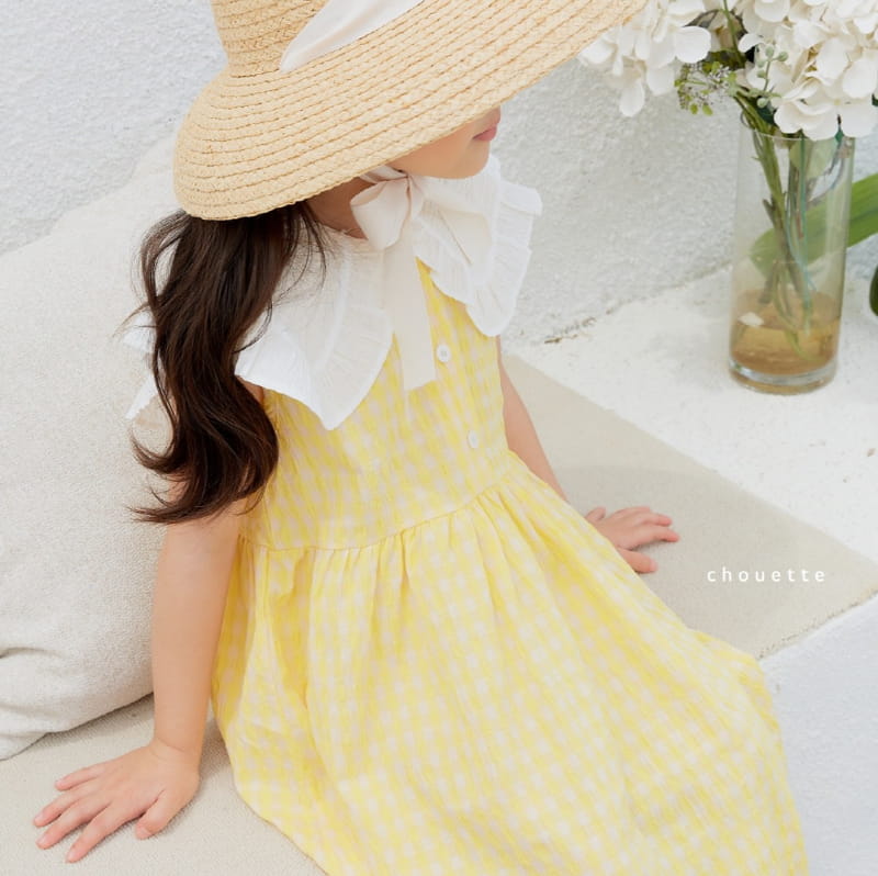 Chouette - Korean Children Fashion - #fashionkids - Juisy Ruffle Collar One-piece - 8