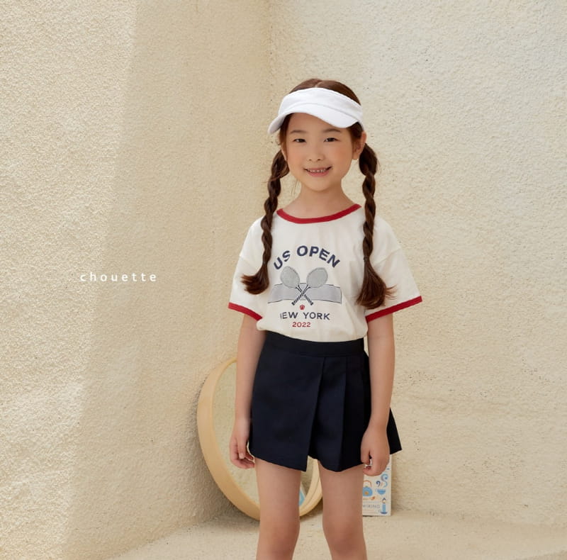 Chouette - Korean Children Fashion - #kidsstore - Tennis Open Tee - 5