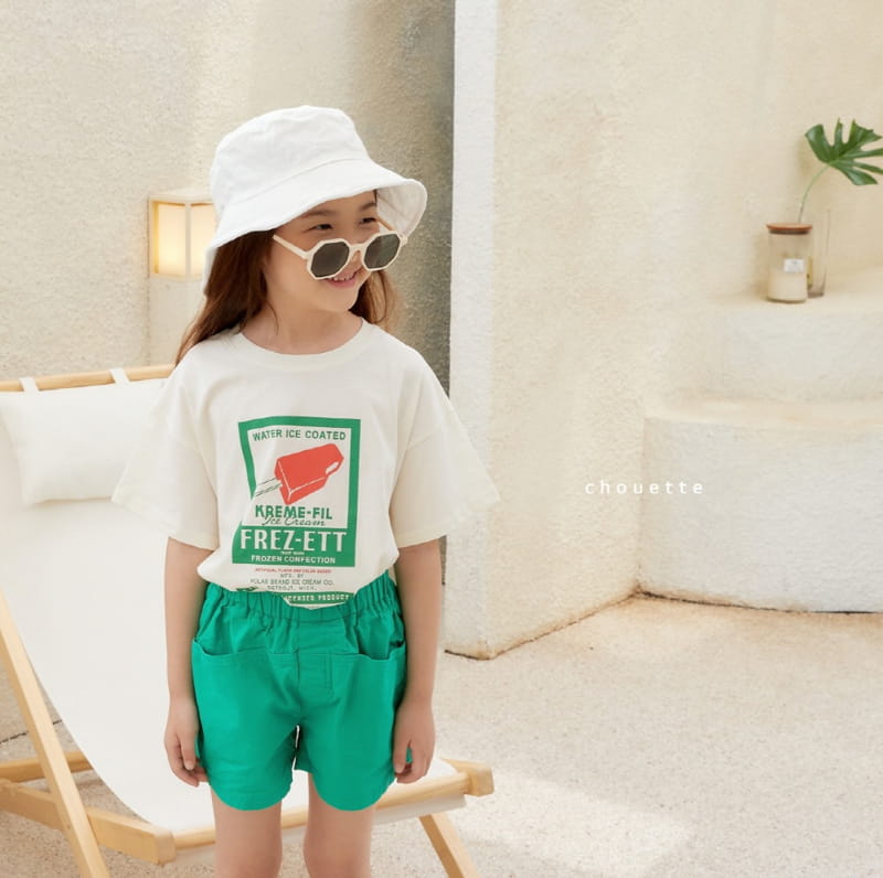 Chouette - Korean Children Fashion - #kidsshorts - Strawberry Tee - 4