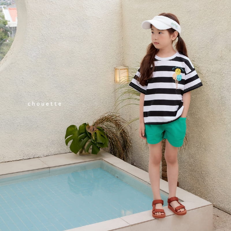 Chouette - Korean Children Fashion - #kidzfashiontrend - Stripes Tee - 3