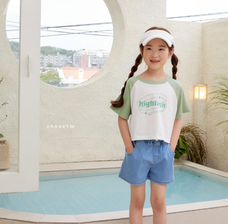 Chouette - Korean Children Fashion - #littlefashionista - High Teen Raglan Tee - 9