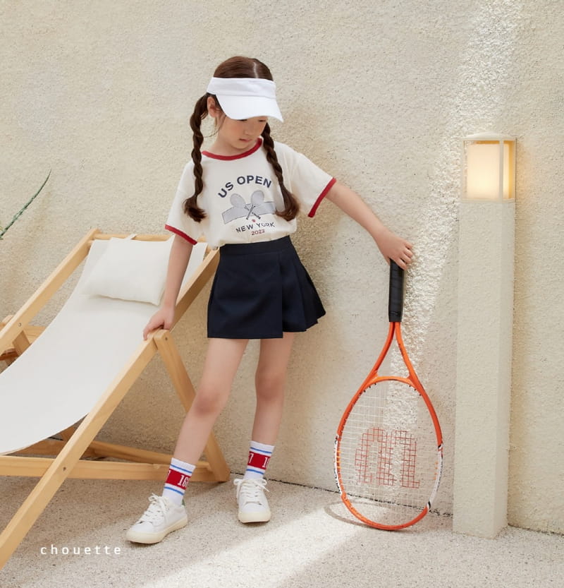 Chouette - Korean Children Fashion - #littlefashionista - Tennis Open Tee - 8