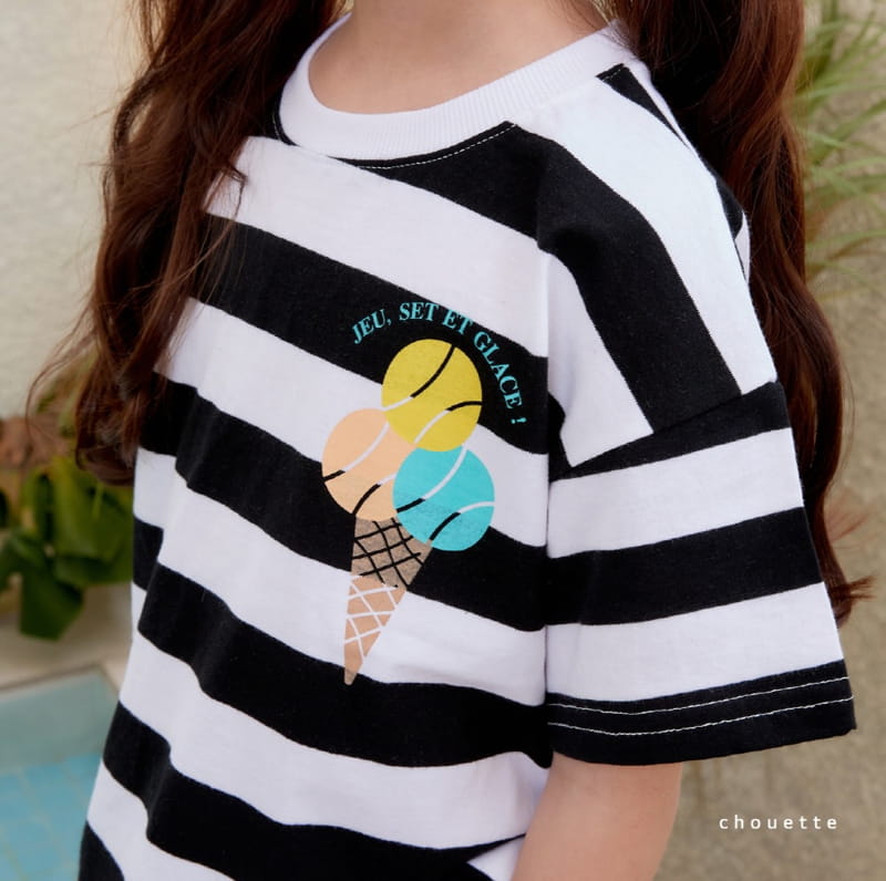 Chouette - Korean Children Fashion - #littlefashionista - Stripes Tee - 5