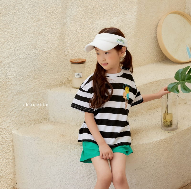 Chouette - Korean Children Fashion - #prettylittlegirls - Stripes Tee - 8