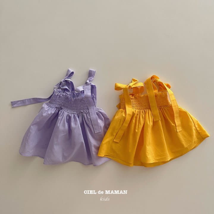 Ciel De Maman - Korean Children Fashion - #Kfashion4kids - Smocking Tee