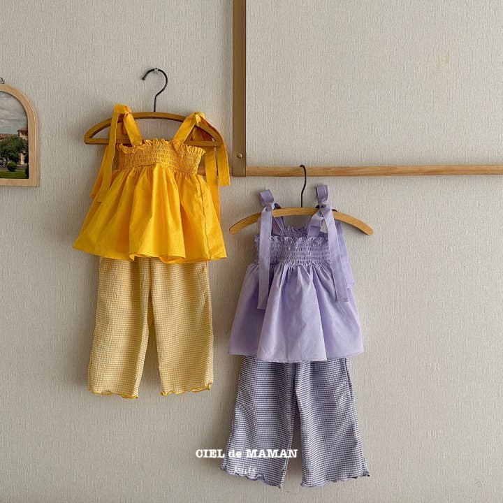 Ciel De Maman - Korean Children Fashion - #childrensboutique - Smocking Tee - 10