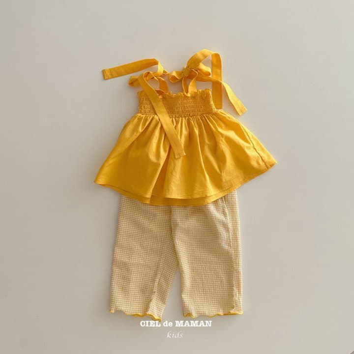 Ciel De Maman - Korean Children Fashion - #magicofchildhood - Smocking Tee - 4