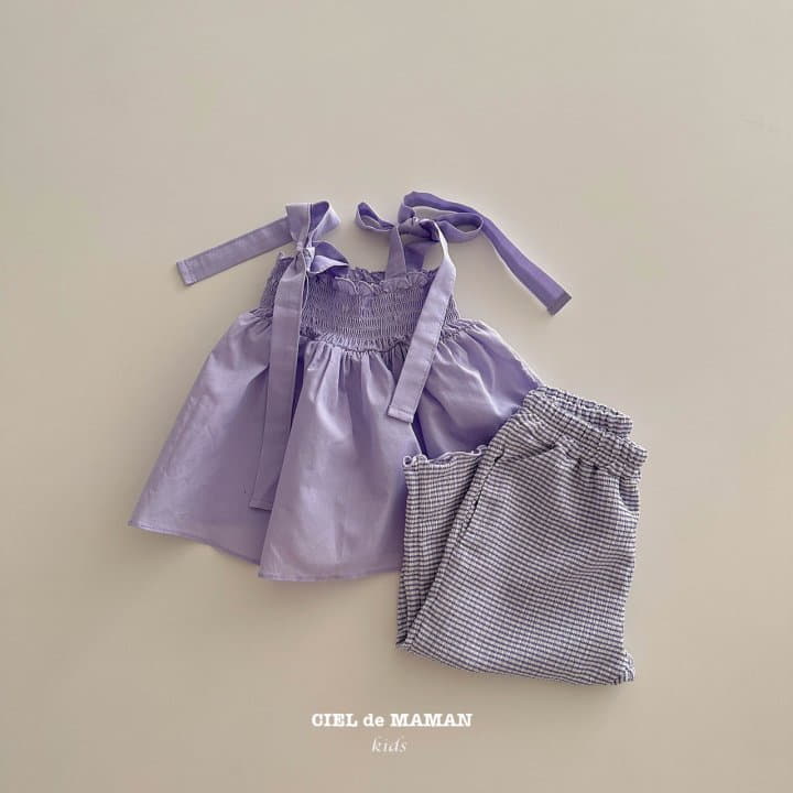 Ciel De Maman - Korean Children Fashion - #todddlerfashion - Smocking Tee - 6