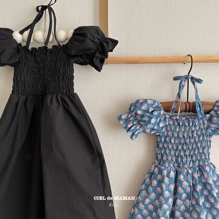 Ciel De Maman - Korean Women Fashion - #womensfashion - Smocked Jumpsuit Mom - 8