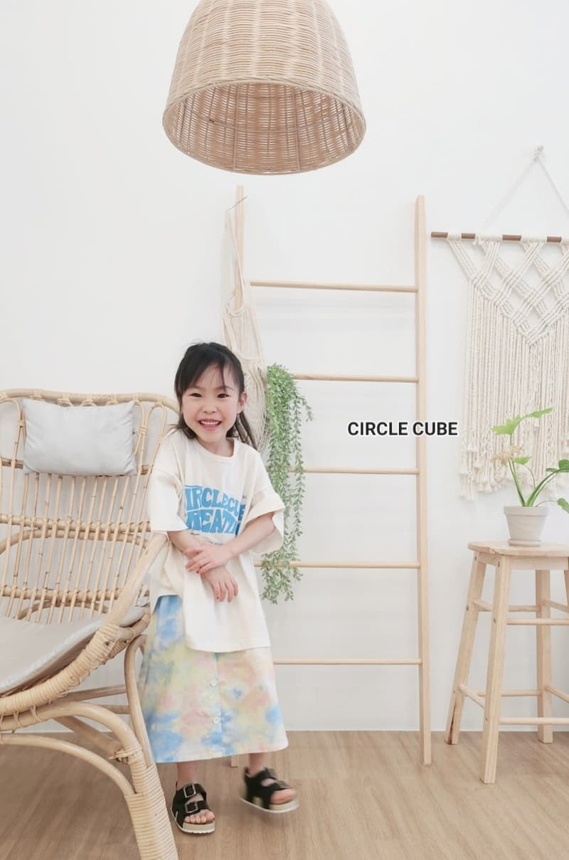 Circle Cube - Korean Children Fashion - #kidzfashiontrend - Wave Tee