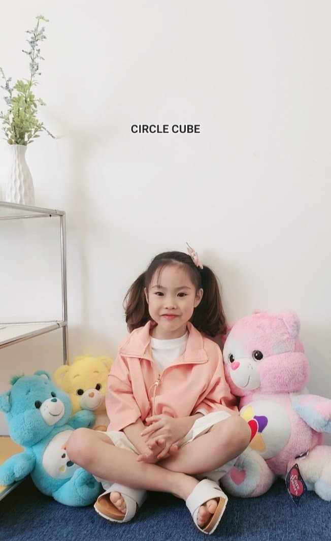 Circle Cube - Korean Children Fashion - #littlefashionista - Tone Up Zip-up - 2