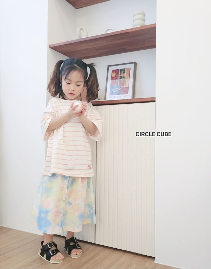 Circle Cube - Korean Children Fashion - #littlefashionista - Hey Skirt