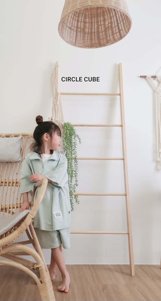 Circle Cube - Korean Children Fashion - #magicofchildhood - Tone Up Zip-up - 4