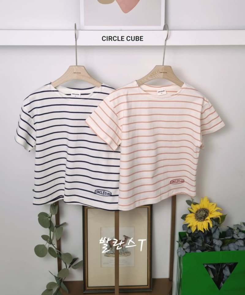 Circle Cube - Korean Children Fashion - #stylishchildhood - Balance Tee - 7