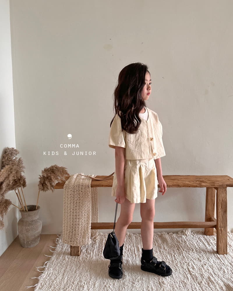 Comma - Korean Children Fashion - #Kfashion4kids - Wrinkle Shorts - 9