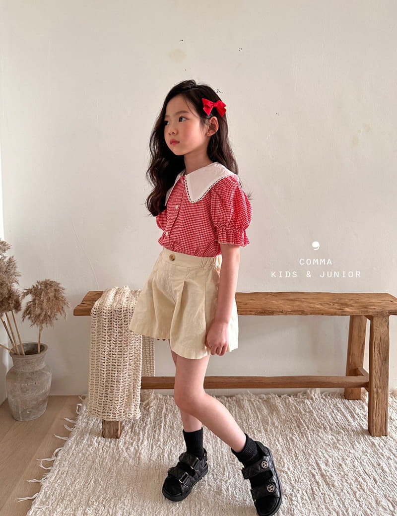 Comma - Korean Children Fashion - #Kfashion4kids - Collar Blouse - 3