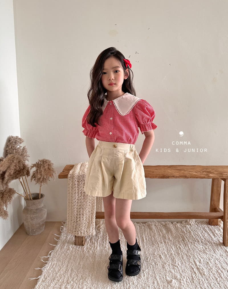 Comma - Korean Children Fashion - #childofig - Wrinkle Shorts