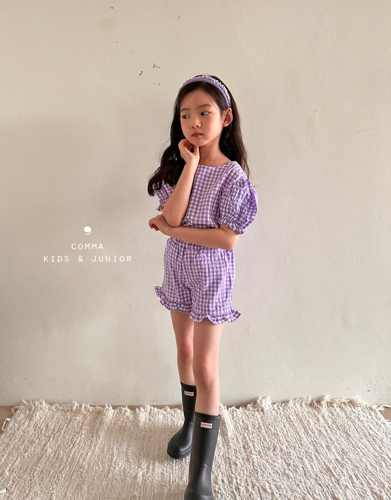 Comma - Korean Children Fashion - #childofig - Jijimi Top Bottom Set