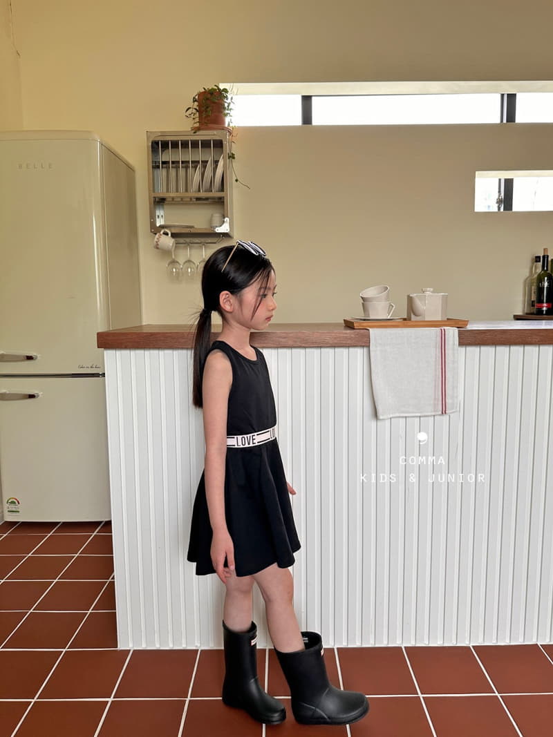 Comma - Korean Children Fashion - #designkidswear - Banding One-piece