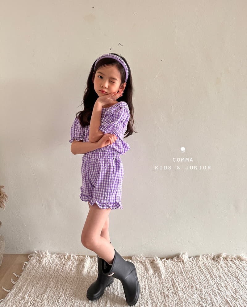 Comma - Korean Children Fashion - #childrensboutique - Jijimi Top Bottom Set - 4