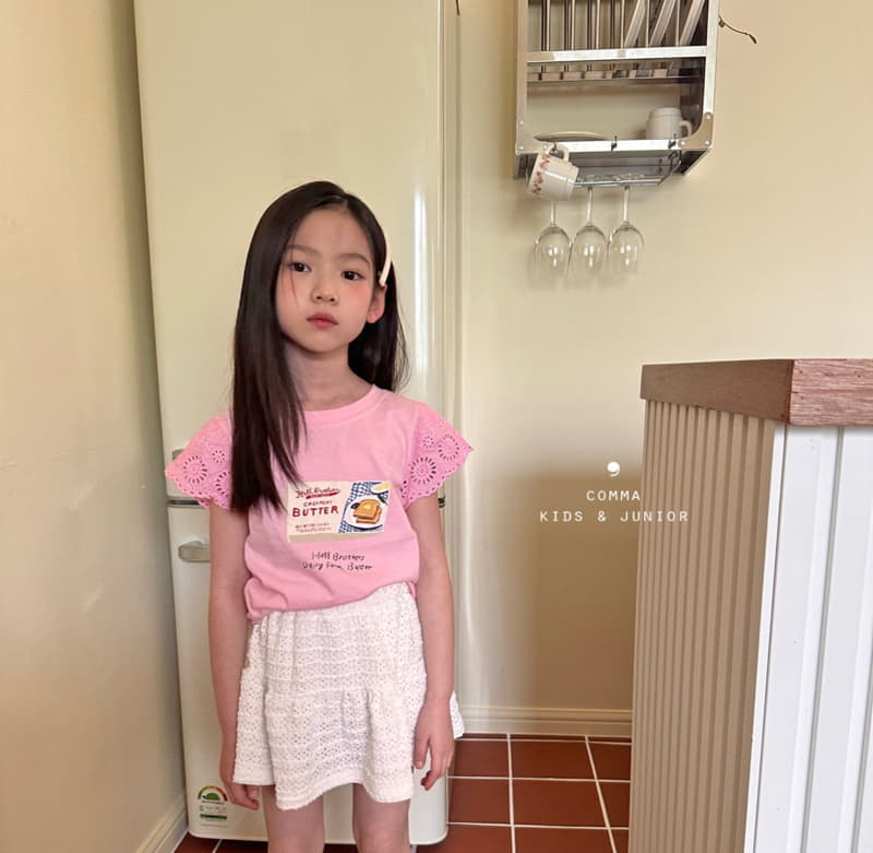 Comma - Korean Children Fashion - #discoveringself - Butter Wing Tee - 7