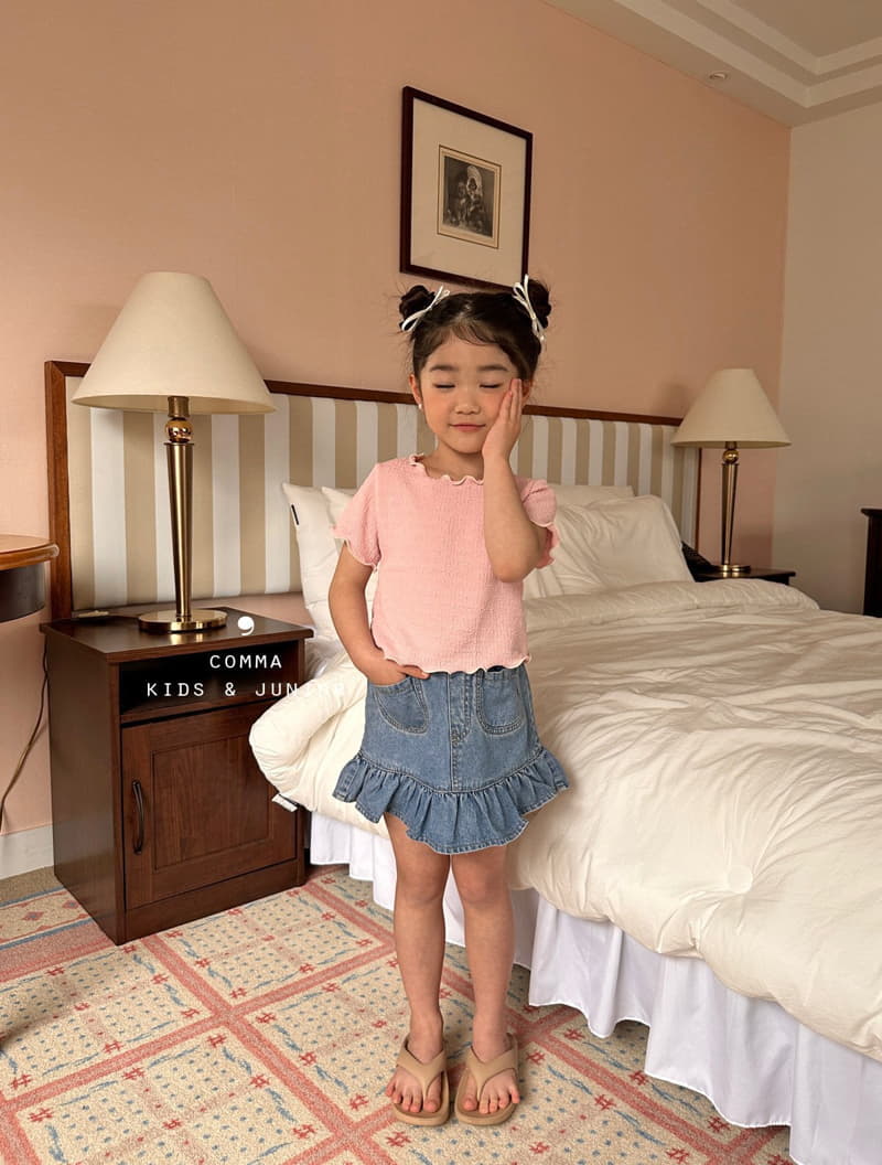 Comma - Korean Children Fashion - #discoveringself - Terry Top Bottom Set - 6