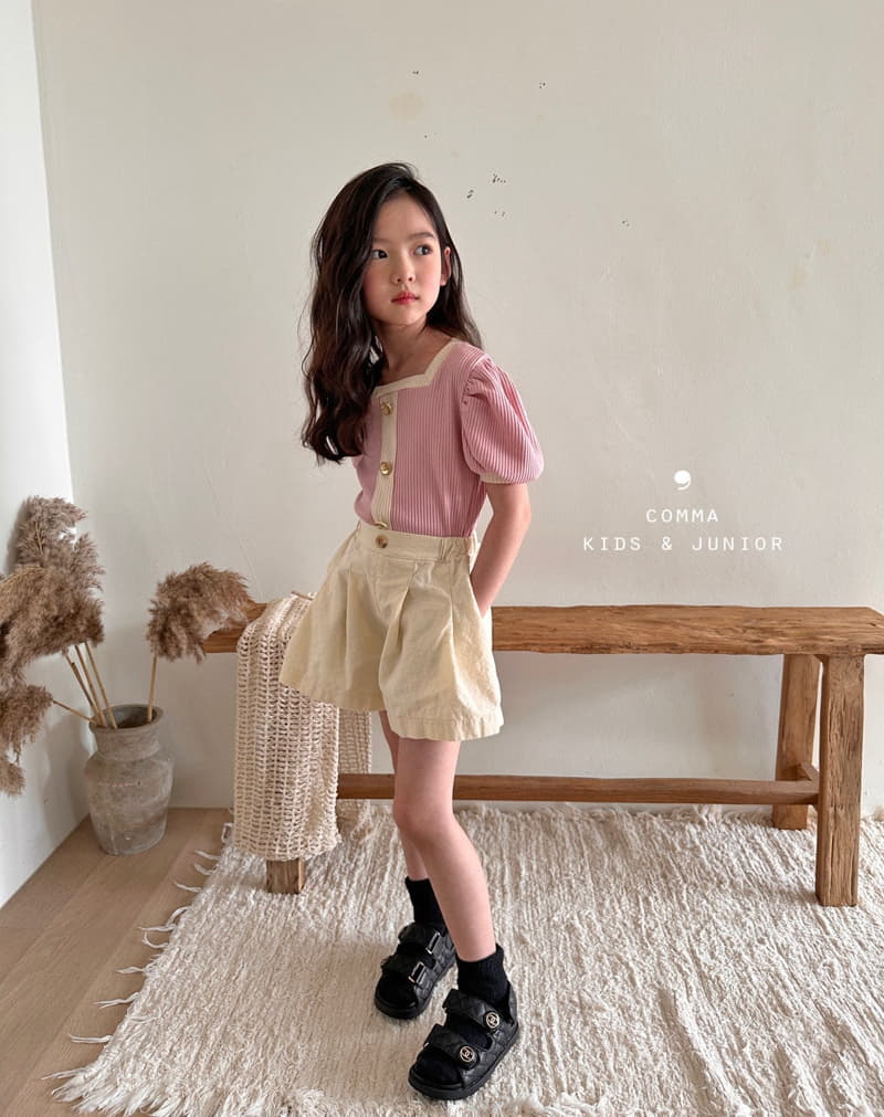 Comma - Korean Children Fashion - #kidsshorts - Wrinkle Shorts - 6