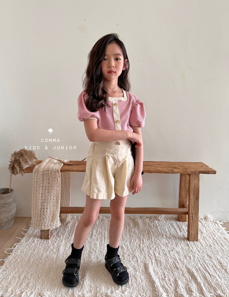 Comma - Korean Children Fashion - #kidsstore - Wrinkle Shorts - 7