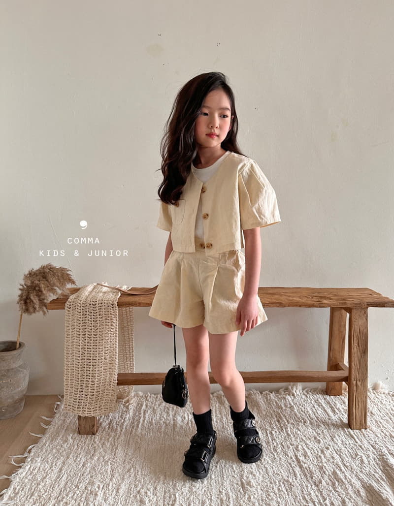 Comma - Korean Children Fashion - #littlefashionista - Wrinkle Shorts - 10