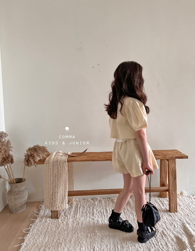 Comma - Korean Children Fashion - #minifashionista - Wrinkle Shorts - 12