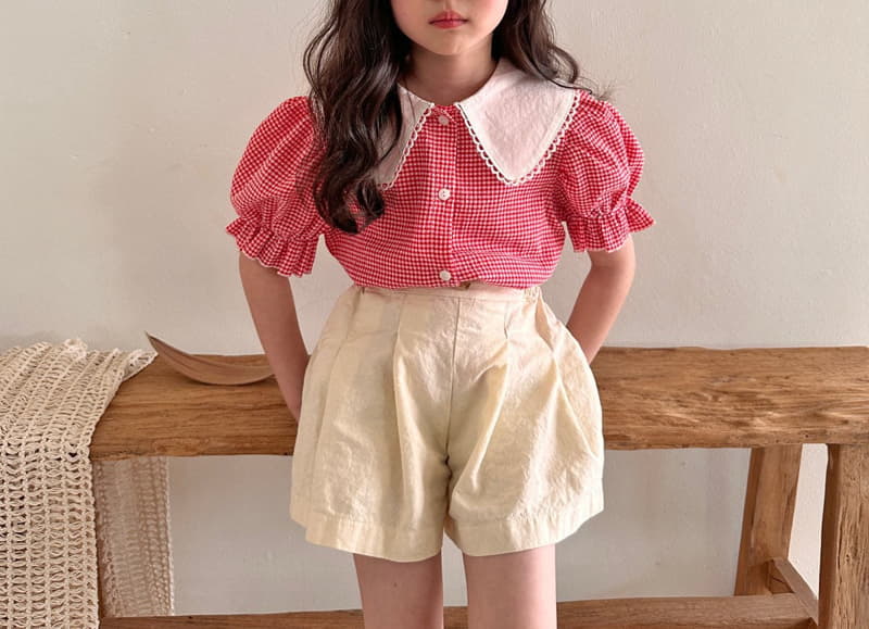 Comma - Korean Children Fashion - #minifashionista - Collar Blouse - 6