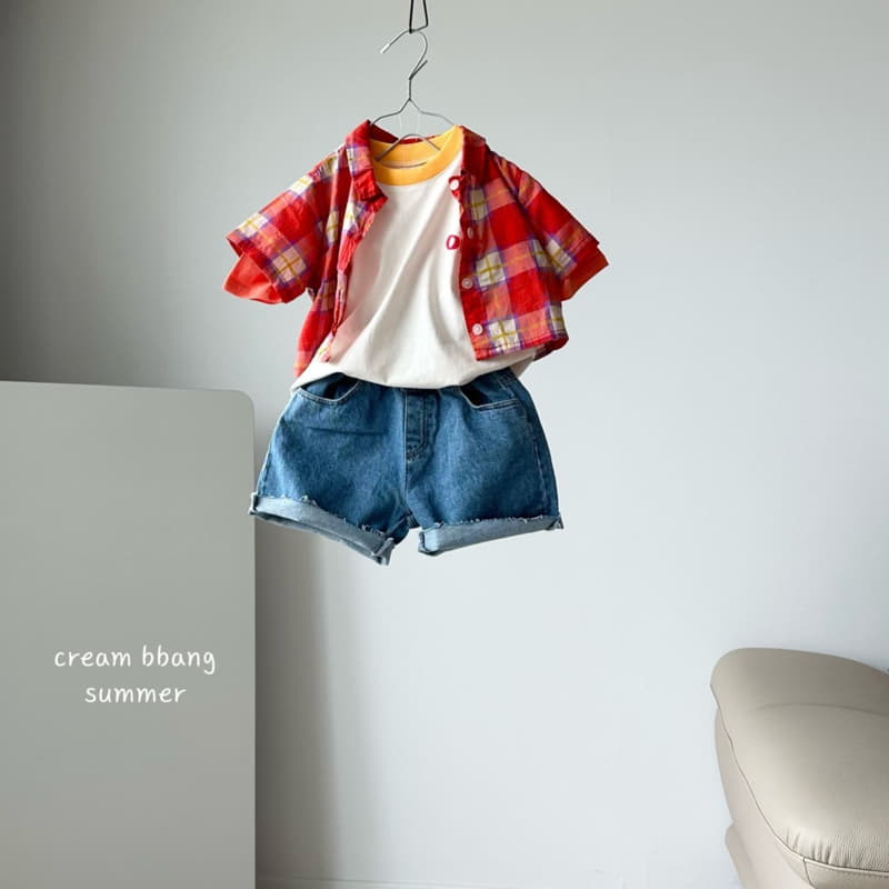 Cream Bbang - Korean Children Fashion - #Kfashion4kids - Check Shirt - 8