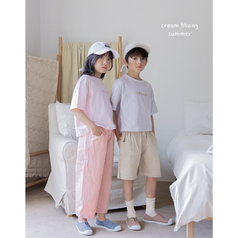 Cream Bbang - Korean Children Fashion - #Kfashion4kids - Stripes Paint Tee - 6